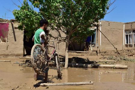 سیل در افغانستان باعث آبگرفتگی خانه‌ها شد