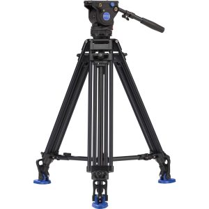 برسی سه پایه فیلم برداری بنرو Benro BV6 Pro Video Tripod Kit