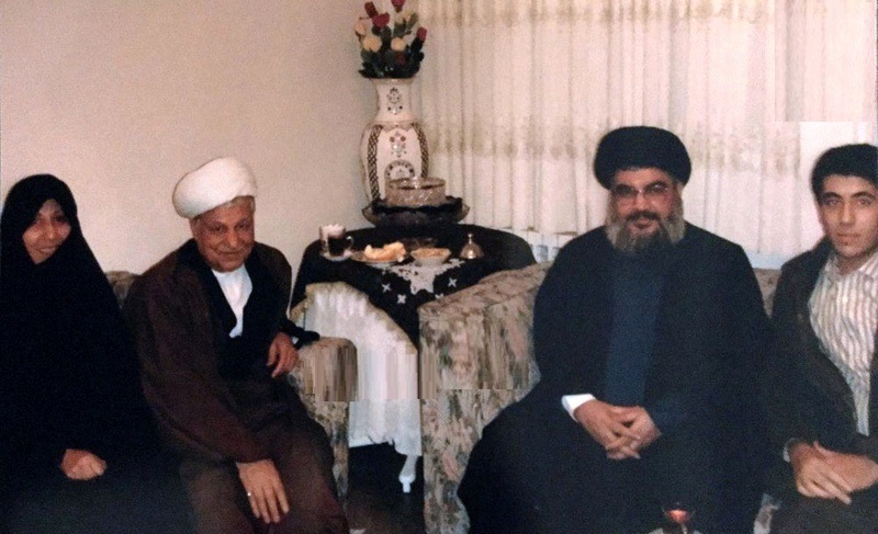 عکس/ «سید حسن نصرالله» در منزل «هاشمی رفسنجانی»