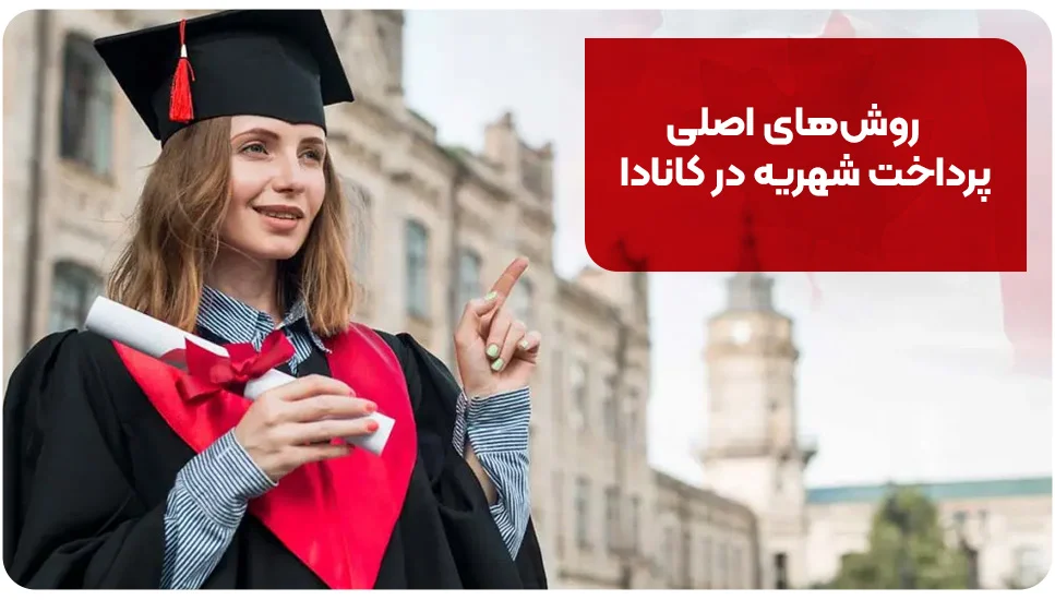 مهاجرت روشهای اصلی پرداخت شهریه در کانادا