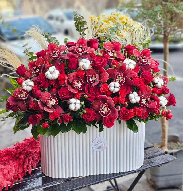 خرید باکس گل