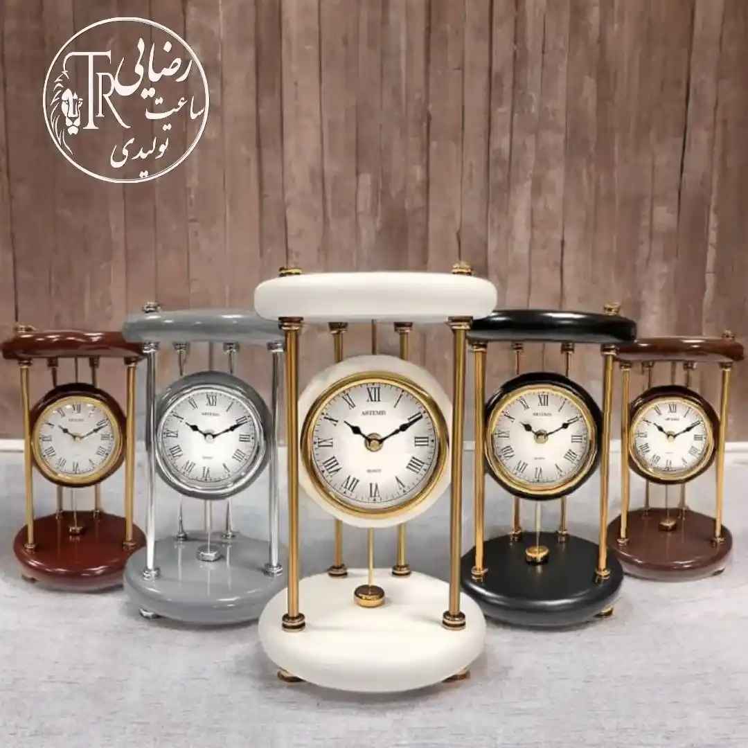 تولیدی ساعت رضایی؛ مرجع تخصصی ساخت و فروش انواع ساعت رومیزی