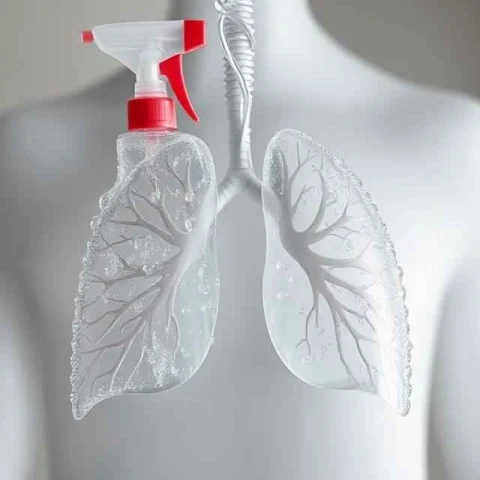 Detergents and lungs