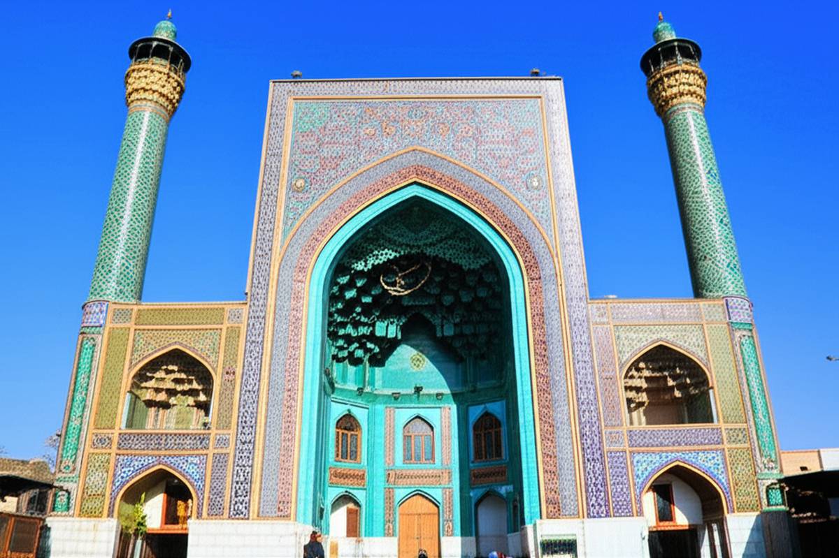 مسجد شافعی کرمانشاه | معرفی یکی از دیدنی ترین مساجد ایران