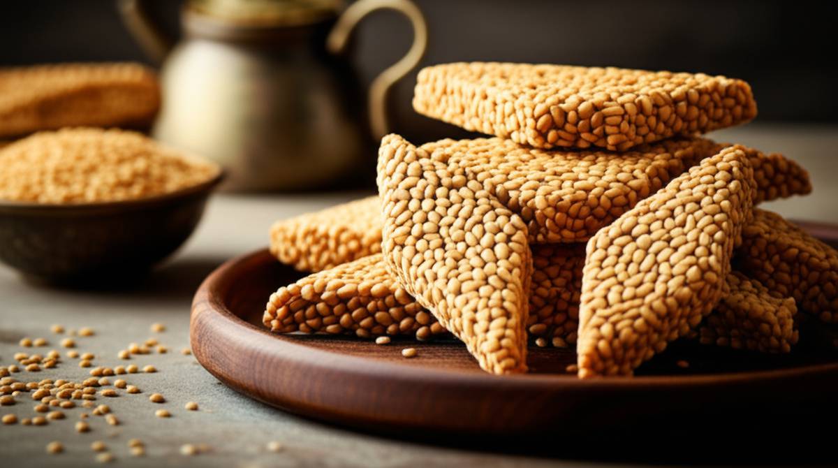 خرید لوز کنجدی دزفول | شیرینی اصیل خوزستان