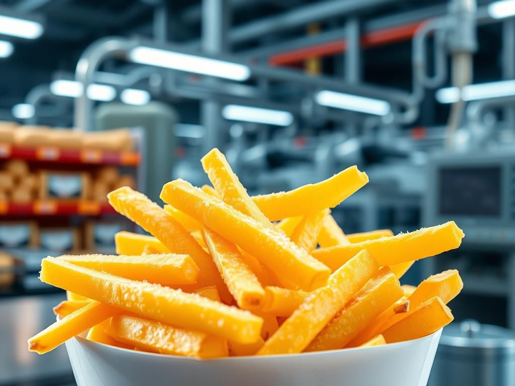 شبکه | رستوران خرید و فروش خلال سیب زمینی نیمه آماده منجمد در سراسر کشور