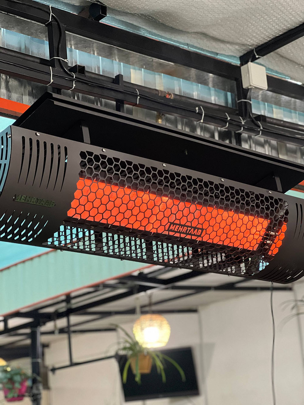 طراحی | رستوران معرفی سیستم گرمایش تابشی