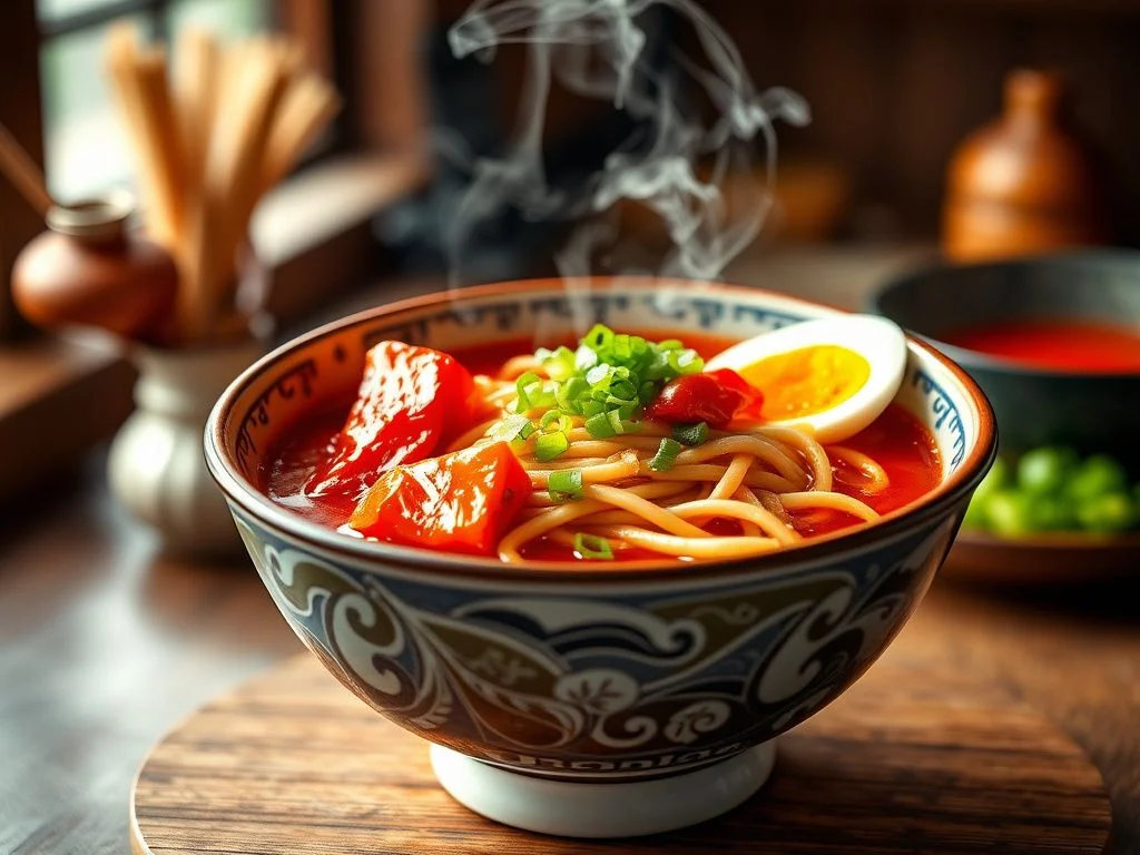 طرز تهیه کیمچی رامن | دستور پخت اصیل و خوشمزه کره ای