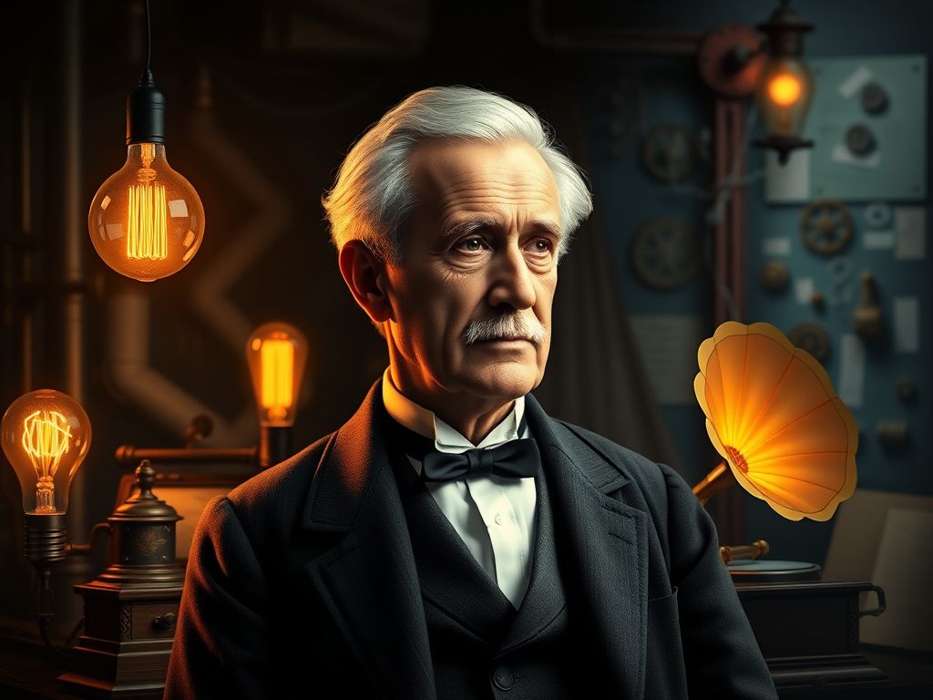 خلاصه کتاب توماس ادیسون (مایکل برگن) | زندگی و اختراعات