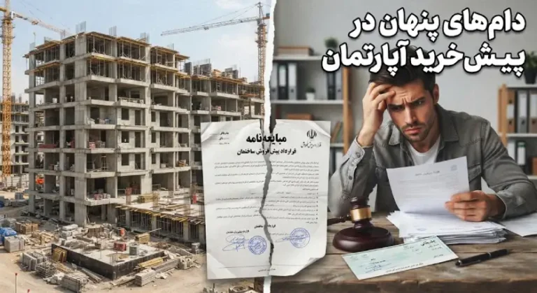 صفر تا صد قانون پیش‌فروش آپارتمان؛ چگونه اسیر کلاهبرداران ملکی نشویم؟ + راهنمای الزام به تنظیم سند
